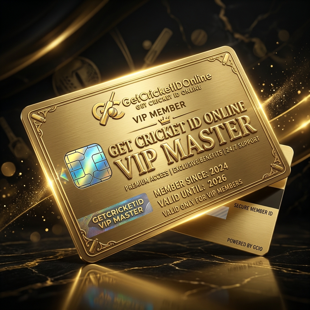 Get Cricket ID Online VIP Master Card